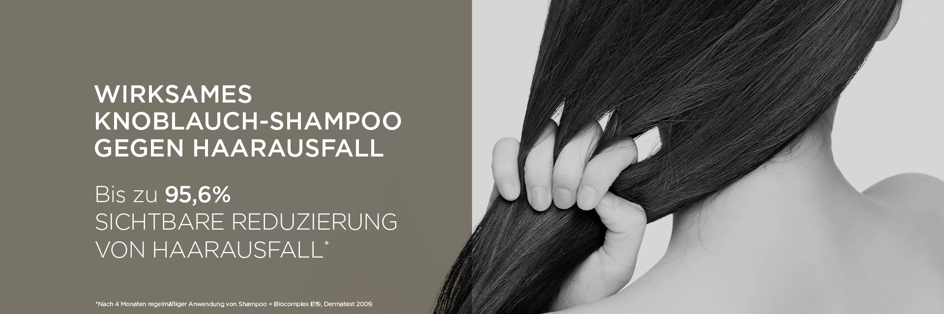 Stärkendes Anti-Haarausfall-Shampoo mit Knoblauch Extract